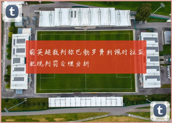 前英超裁判称巴勃罗费利佩对拉亚犯规判罚合理分析